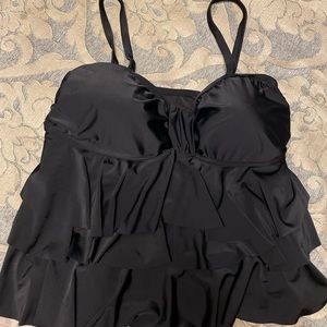 Catalina Tiered Ruffle Tankini Top